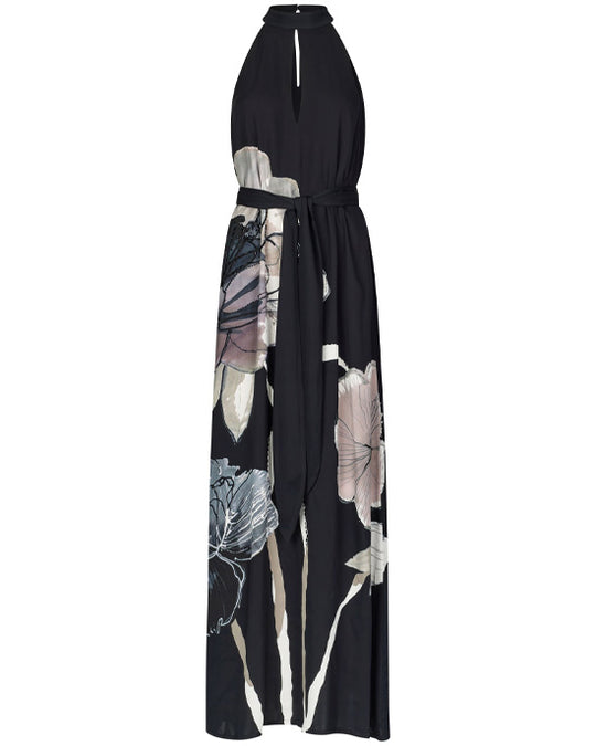 Nola Halerneck Dress Fleur Solitaire Coal