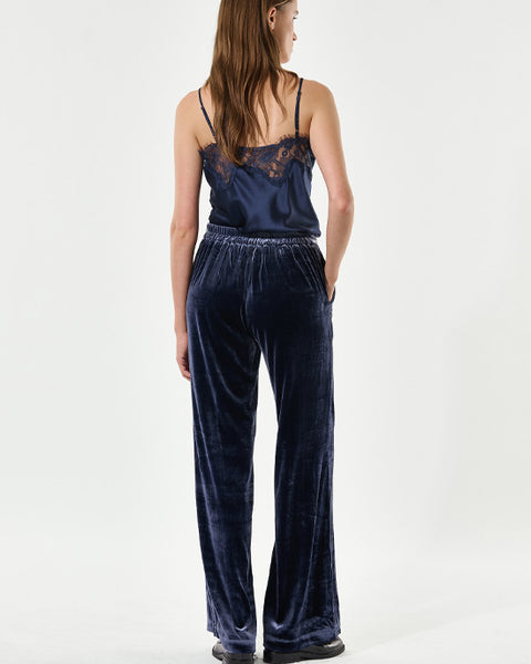 Nona Velvet Pants Imperial