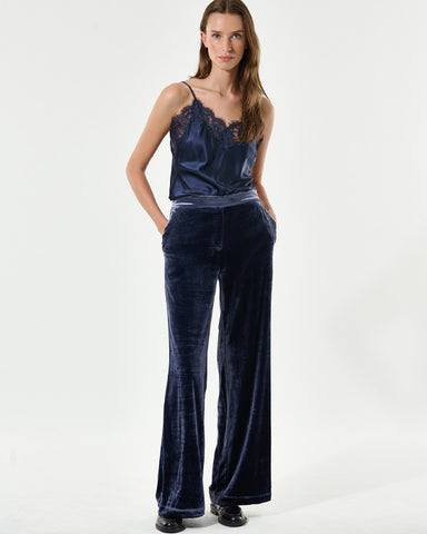 Nona Velvet Pants Imperial