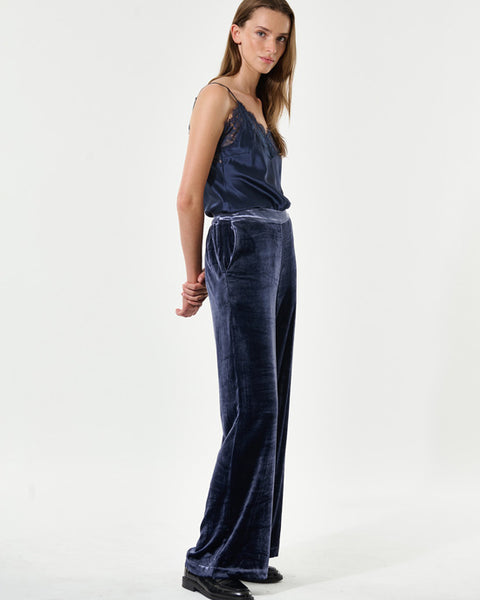 Nona Velvet Pants Imperial