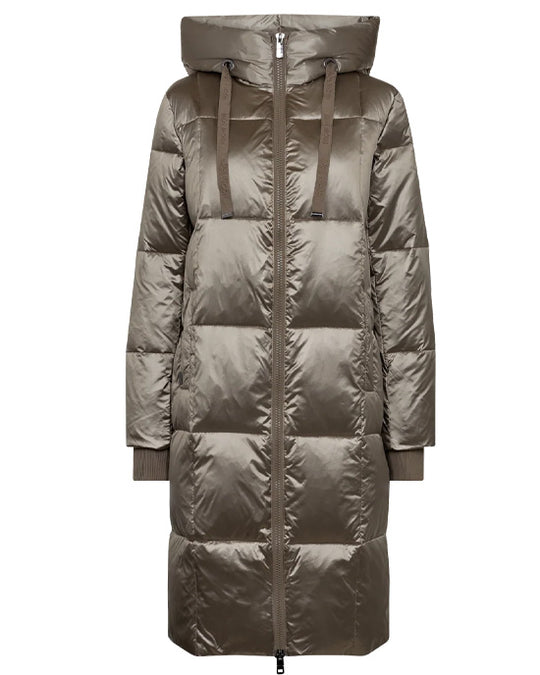 Nova Metallic Down Jacket Brindle