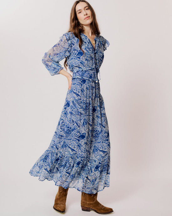 Olivette Dress Evening blue - shopatstocks