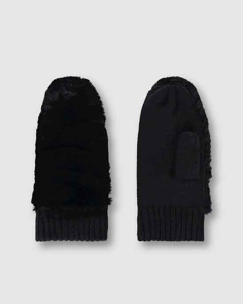 Oxo Mittens Faux Fur