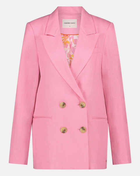 Reggy Blazer Pink Glow