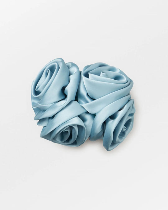 Rosia Flower Hair Claw Clear Blue Sky