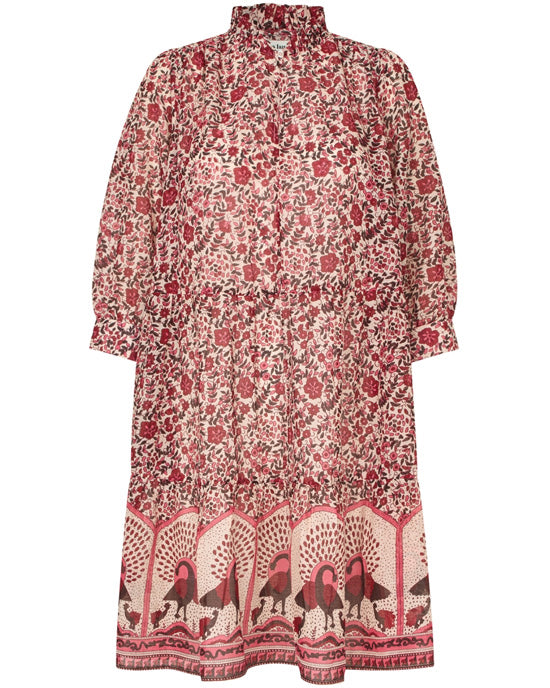 Sabine Short Dress Red - shopatstocks