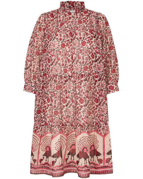 Sabine Short Dress Red - shopatstocks