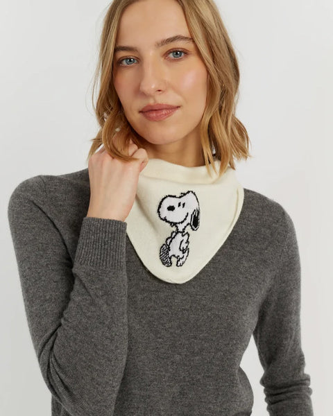 Snoopy Triangle Scarf