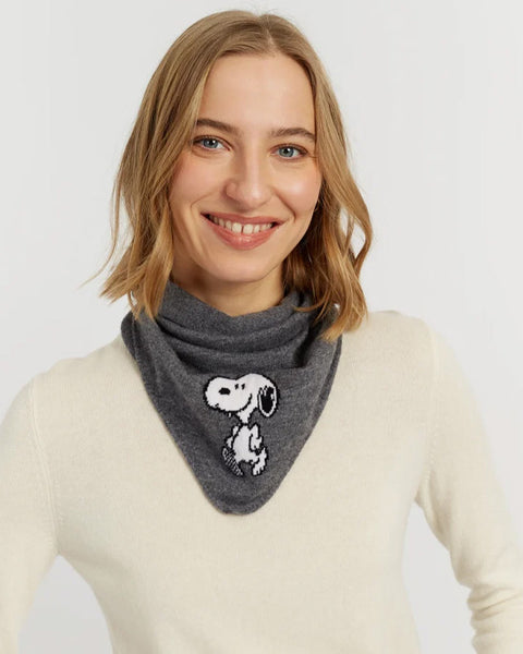 Snoopy Triangle Scarf