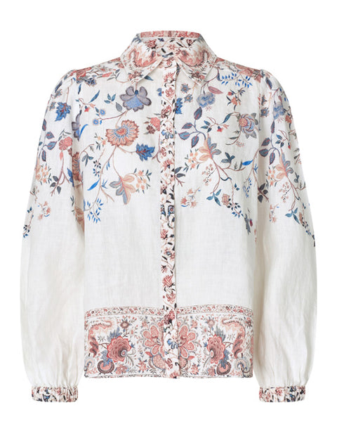 Sioma Shirt Grand Chintz Cream - shopatstocks