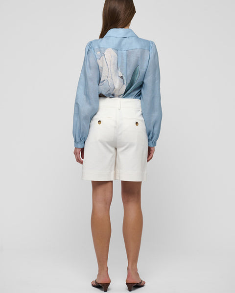 Sioma Linen Blouse Rosea Plena Skyway - shopatstocks