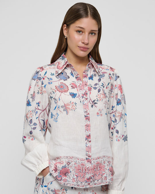 Sioma Shirt Grand Chintz Cream