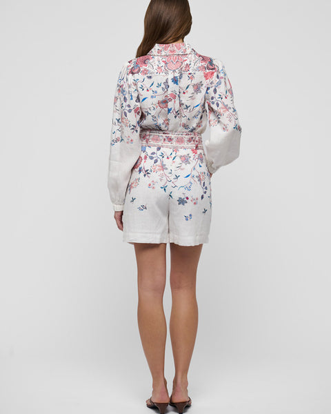Sioma Shirt Grand Chintz Cream - shopatstocks