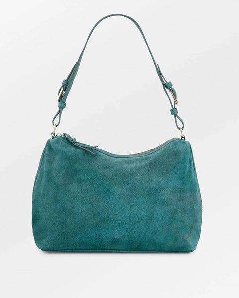 Suede Ginni Medi Bag Mediteal Green - shopatstocks