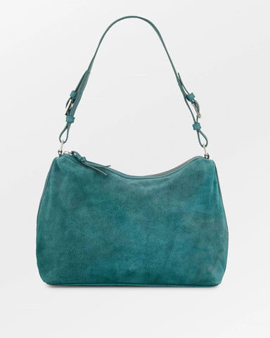 Suede Ginni Medi Bag Mediteal Green - shopatstocks