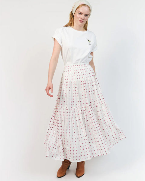 Sunset Skirt Maxi Creme - shopatstocks