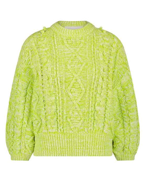 Suzy 3/4 sleeve Pullover Lovely Lime