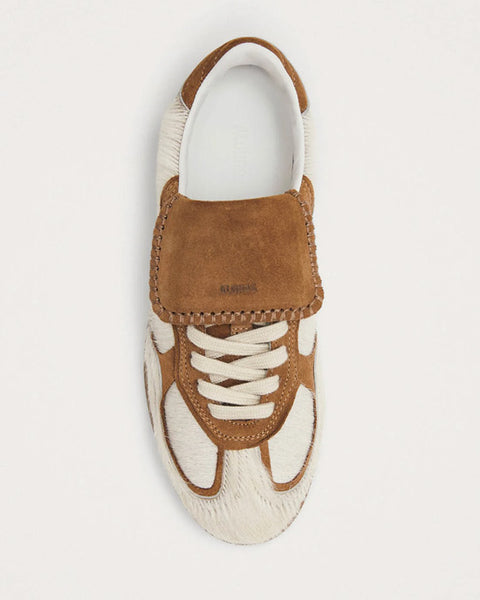 Club Soft Tan Leather Sneakers - shopatstocks