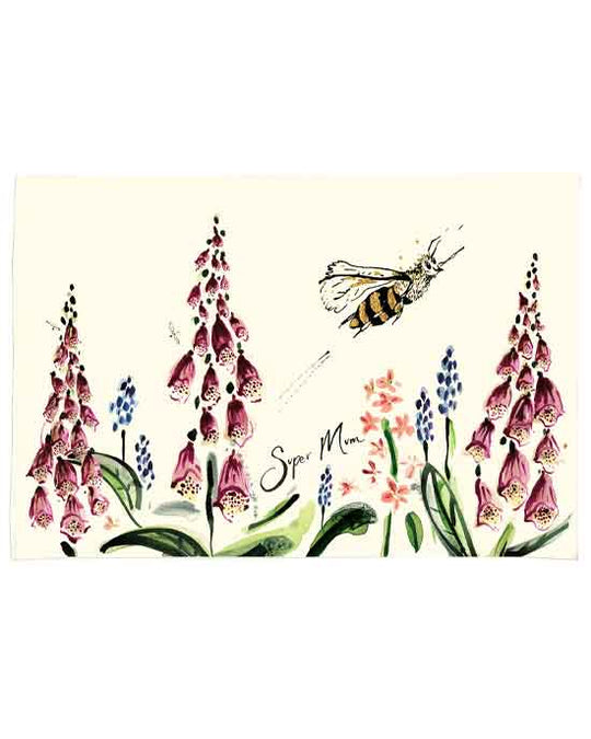 Super Mum Tea Towel