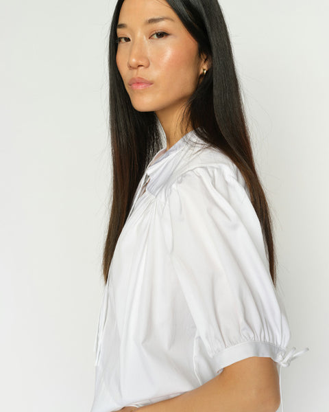 Tarima Cotton Blouse White - shopatstocks