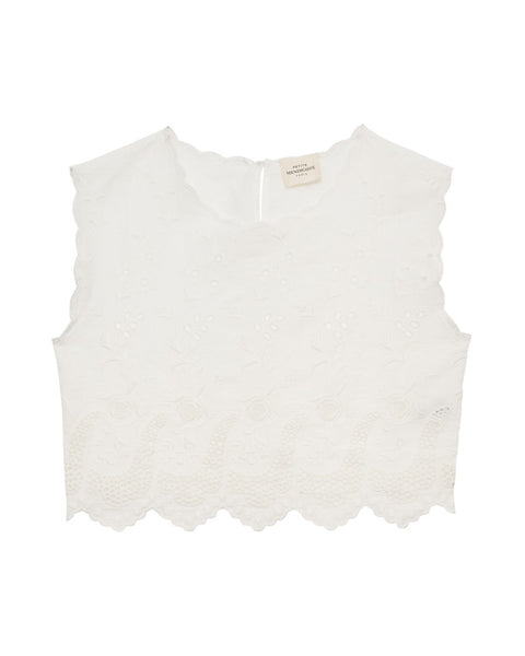 Tifaine Top Ecru - shopatstocks