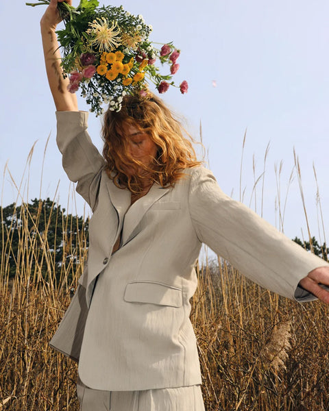 Tilly Blazer Beige - shopatstocks