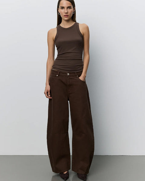 Tomar Jeans Dark Brown