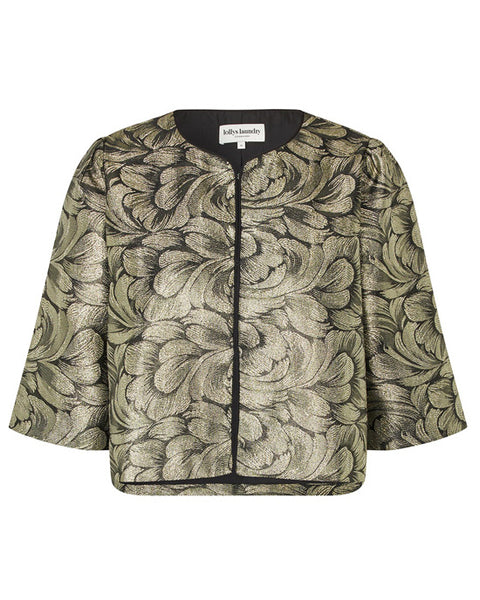 Trine Short Jacket Silver