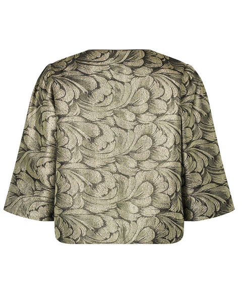 Trine Short Jacket Silver