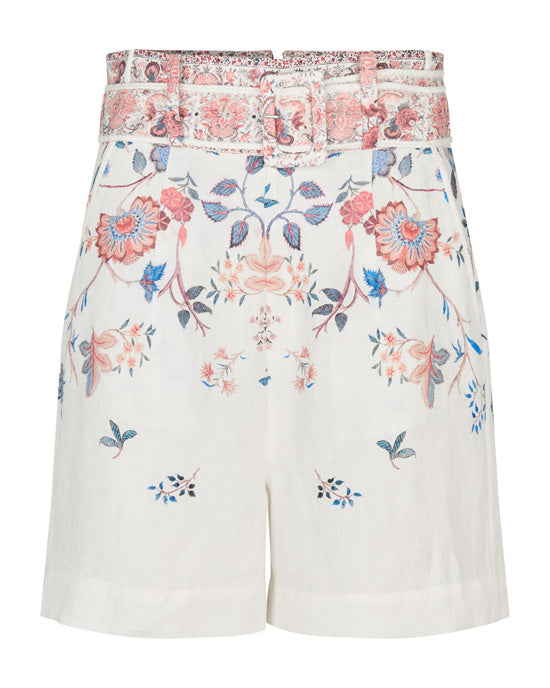 Villadea Shorts Grand Chintz Cream - shopatstocks
