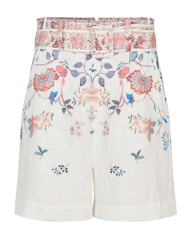 Villadea Shorts Grand Chintz Cream - shopatstocks