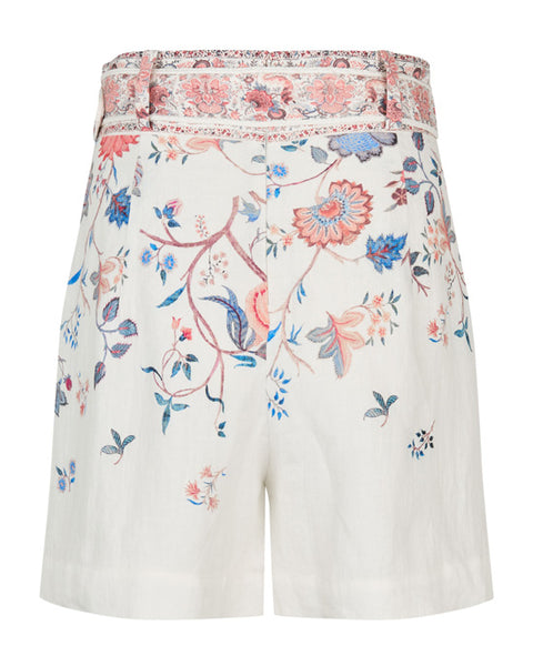 Villadea Shorts Grand Chintz Cream - shopatstocks