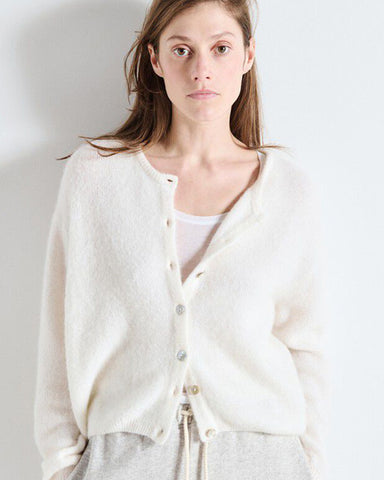 Vitow Cardigan White