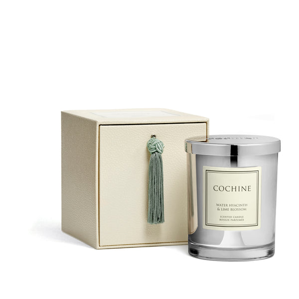 Water Hyacinth & Lime Blossom Scented Candle