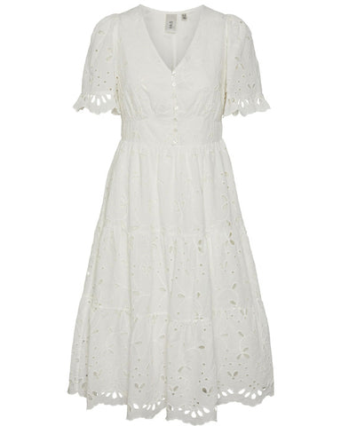 Yaskanikka Midi Dress Star White