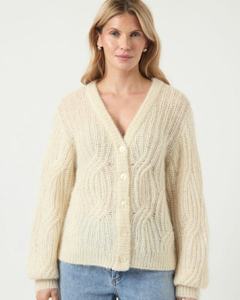 Yaszuma Cardigan Birch