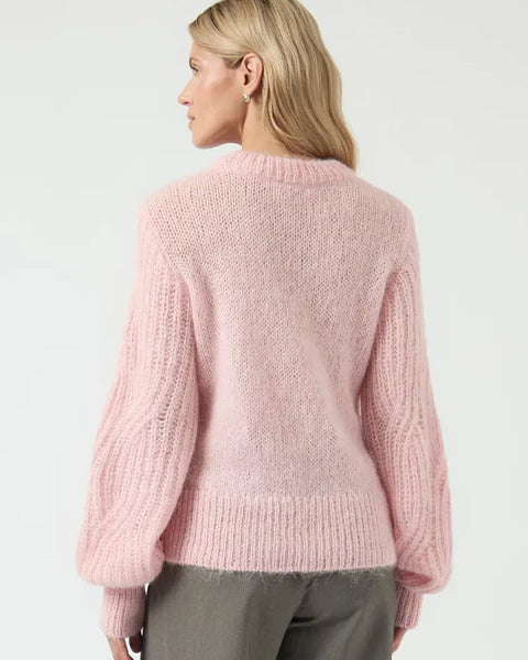 Yaszuma Crew Neck Orchid Pink