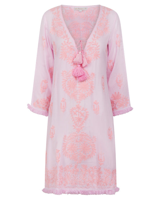Aggie Dress Pink/Pink