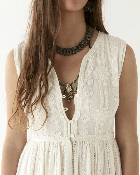 Amandine Dress Pearl