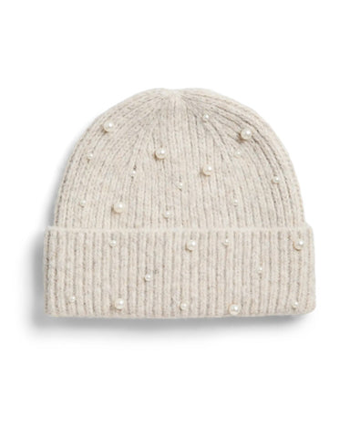 Annabel Beanie Whitecap Gray Beads