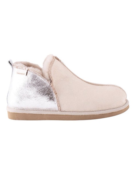 Annie Slippers Honey Silver