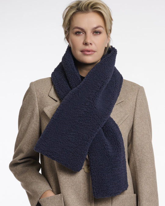 Asho Teddy Scarf Night Grey