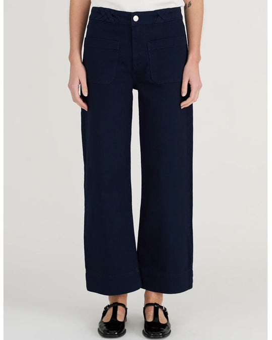 Birkin Paris 70s Culotte Jeans Midnight Navy