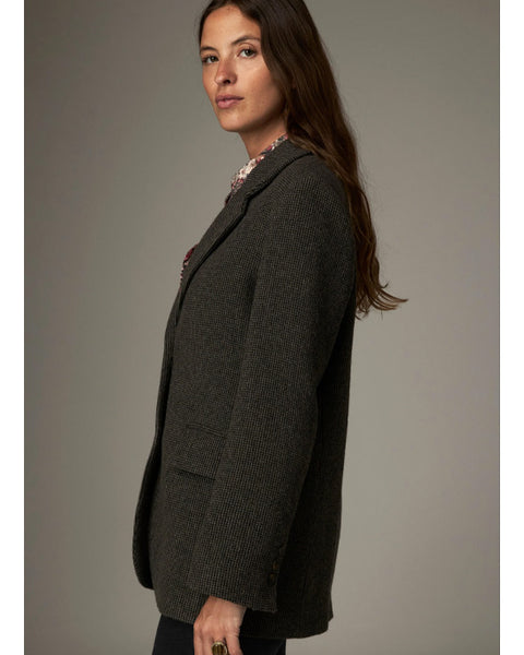 Camaron Blazer City Tweed Mossy