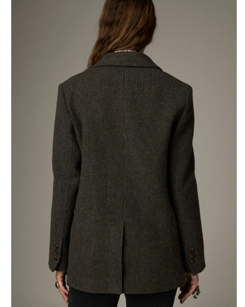 Camaron Blazer City Tweed Mossy