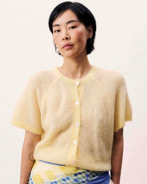 Kawasan Cardigan Butter Yellow - shopatstocks