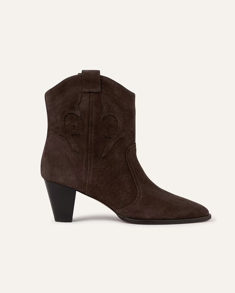 Casey Ankle Boots Chocolate
