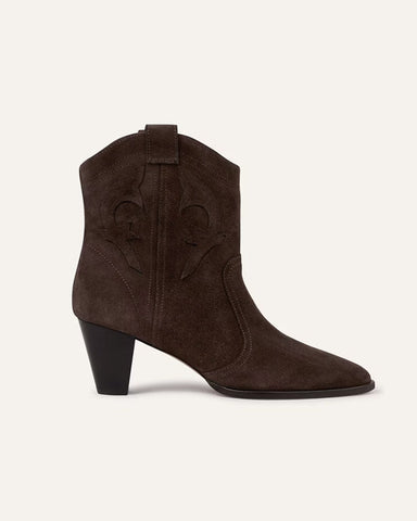 Casey Ankle Boots Chocolate