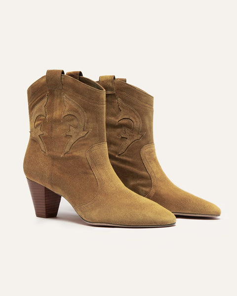 Casey Ankle Boots Bronze