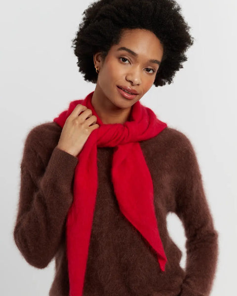 Triangle Cashmere Scarf